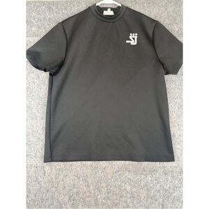 Shane Justin Runway T-Shirt Men's 2XL Black Crew Neck‎ Short Sleeve Pullover Tee